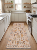 Nomad's Diary Beige Kilim Rug