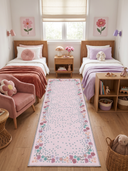 Meadow Stroll Daisy Kids Room Rug