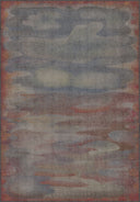 Misty Desert Orange Modern Rug