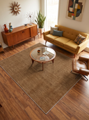 Earth Brown Modern Rug