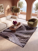 Ancient Juniper Brown Modern Rug