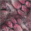 Butterfly Wings Pink Animal Print Rug