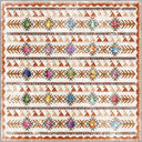 Cute Mascots Cream Patterned Kids Rug