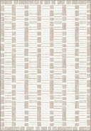 Wicker Cream Modern Rug