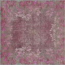 Spring Distressed Dusty Rose Modern Rug
