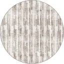 Misty Lines Gray Modern Rug
