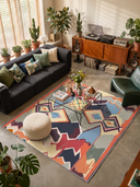 Patchwork Multicolor Rug
