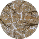 Sky Dome Earth Tone Modern Rug