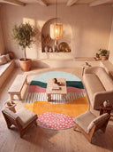 Hills Multicolor Modern Rug