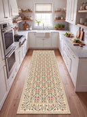 Royal Garden Cream Floral Rug