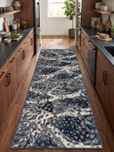 Dissolution Gray Modern Rug