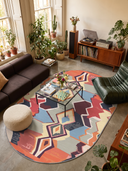 Patchwork Multicolor Rug