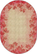 Spring Red Modern Rug
