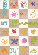 Colorful Dreams Kids Room Rug