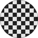 Checkerboard Modern Rug