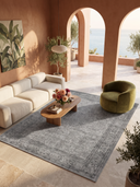 Tale Gray Classic Bordered Rug