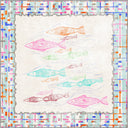 Colorful Fish Kids Room Rug
