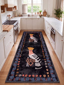 Hoopoe Bird Animal Print Rug