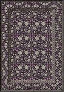 Mirrored Rose Pink Floral Classic Rug