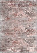 Serap Pink Abstract Rug