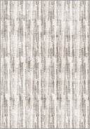 Misty Lines Gray Modern Rug