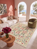 Royal Garden Cream Floral Rug