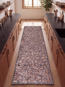 Leaves Dance Patterned Rug