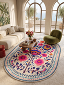 Festival Multicolor Floral Rug
