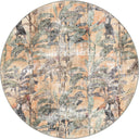 Tropical Garden Yellow Animal Print Rug