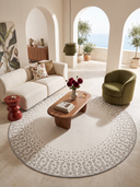 Noble Girih Cream Modern Rug