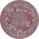 Spring Distressed Dusty Rose Modern Rug