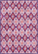 Ikat Pink Kilim Rug