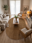 Earth Brown Modern Rug