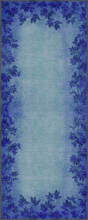 Spring Cobalt Blue Modern Rug