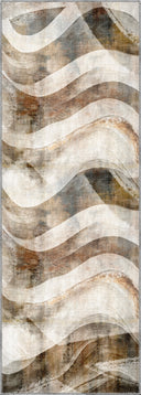 Sand Wave Beige Modern Rug