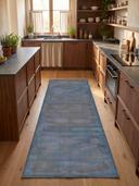 Misty Desert Blue Modern Rug