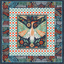 Stork Multicolor Animal Print Rug