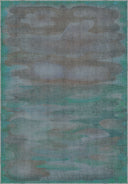 Misty Desert Turquoise Modern Rug