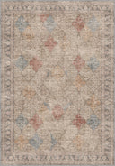 Ancient Sunburst Beige Vintage Rug