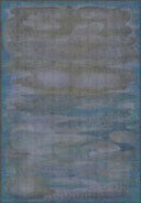 Misty Desert Blue Modern Rug