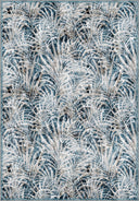Palm Flower Patterned Rug