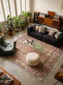 Memoir Beige Classic Bordered Rug
