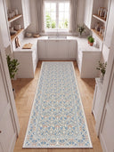 Mirrored Rose Cream Floral Rug