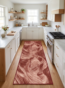 Layers Terracotta Modern Rug