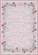Meadow Stroll Daisy Kids Room Rug