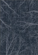 Night Sky Dome Navy Modern Rug