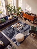 Ancient Juniper Anthracite Modern Rug