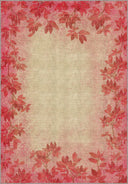 Spring Red Modern Rug