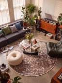 Leaves Dance Patterned Rug