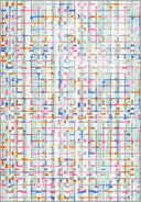 Pastel Squares Kids Room Rug